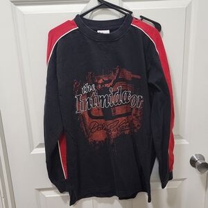 Chase Authentics Black and Red Long Sleeve Kids Tee